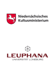 Logo Niedersächsisches Kulturministerium & Leuphana Universität Lüneburg